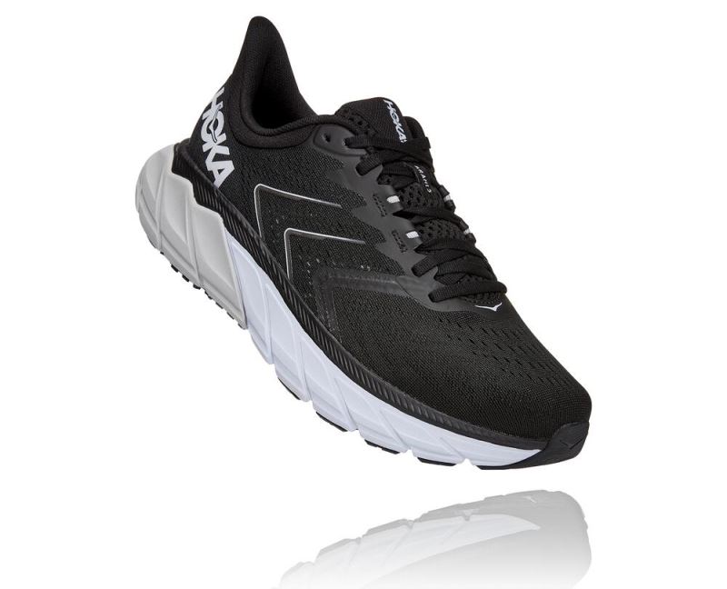 Hoka Arahi 5 Supportive - Sapatilhas De Treino Homem Pretas / Branco | PT-gEEl3PH